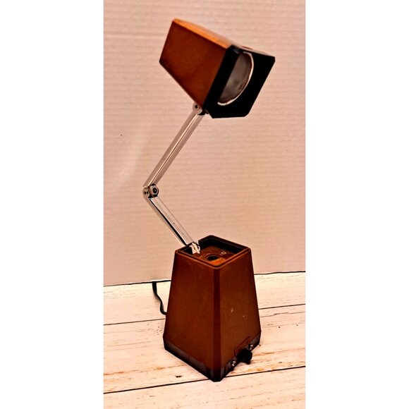 Vintage Underwriter Laboratories Pyramid Crane Neck Lamp | Retro-Futurism - Picture 3 of 16